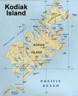 Kodiak Map